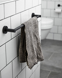 Bond Towel Rail 495mm Matt Black (2)