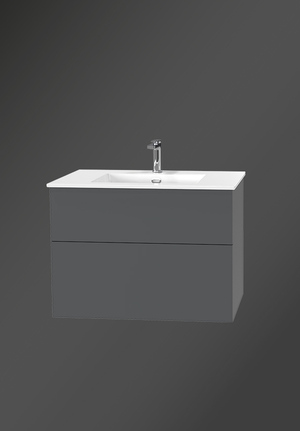 City Vanity Unit 80 Thunder Grey 