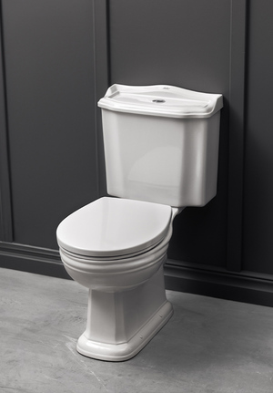 Classic Toilet Set Floor Standing White (1)