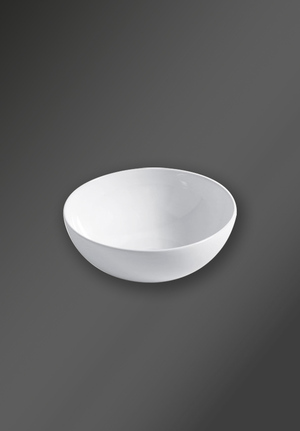 Bowl 40 free standing Gloss White (1)