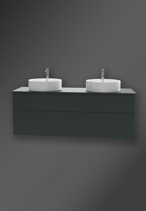 City Vanity Unit 1600 Highland Green For Worktop 