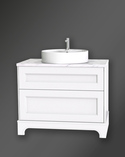 Kensington Vanity Unit 100 White Floorstanding For Work Top (3)