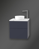 City Vanity Unit 60 Midnight Blue For Worktop  (1)