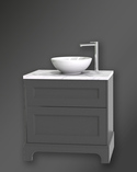 Kensington Vanity Unit 80 Dark Grey Floorstanding For Work Top (1)