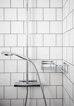 Corner Shower Shelf Chrome (1)