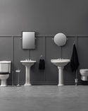 Classic Toilet Wall Mounted White (3)