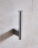 Miami Toilet/Spare Roll Holder Chrome (1)