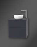 City Vanity Unit 60 Midnight Blue For Worktop  (2)