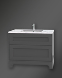 Kensington Vanity Unit 100 Dark Grey Floorstanding For Work Top (2)