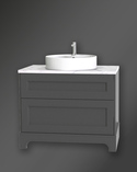 Kensington Vanity Unit 100 Dark Grey Floorstanding For Work Top (3)