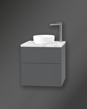 City Vanity Unit 60 Thunder Grey For Worktop  (1)