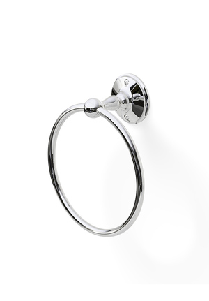 Stockholm Towel Ring Chrome