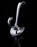 Stockholm Double Robe Hook Chrome (2)