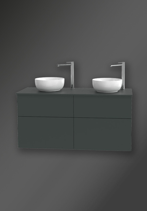 City Vanity Unit 1200 Highland Green For Worktop 