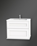 Kensington Vanity Unit 80 White Wall Hung (1)