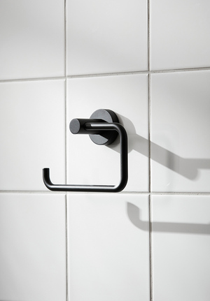 Bond Toilet Roll Holder Matt Black (1)