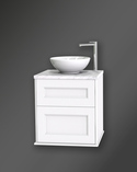 Kensington Vanity Unit 60 White Wall Hung For Work Top (1)