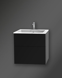 City Vanity Unit 60 Charcoal Black For Worktop  (2)