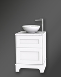 Kensington Vanity Unit 60 White Floorstanding For Work Top (1)